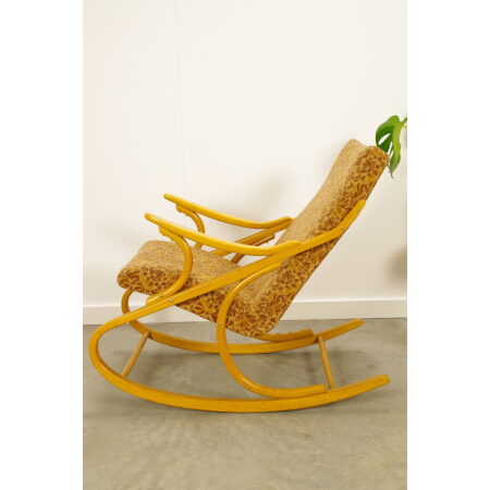 Vintage design schommelstoel Ton, Thonet, fauteuil