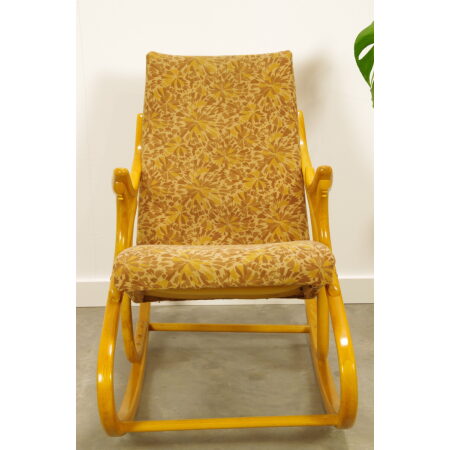 Vintage design schommelstoel Ton, Thonet, fauteuil