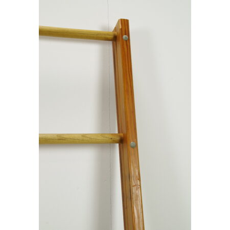 Vintage houten gym klimrek, nr.2, houten ladder