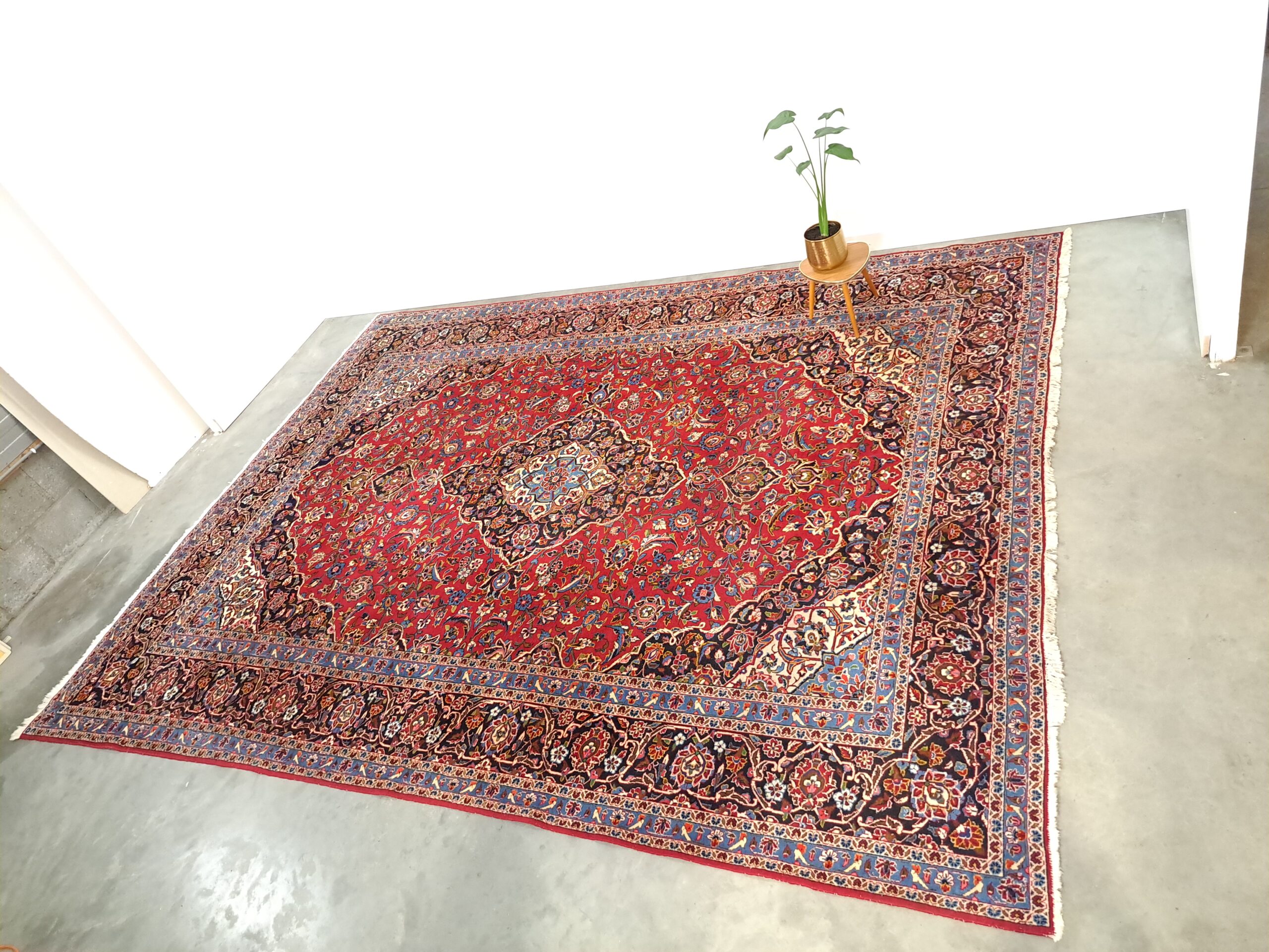 Vintage groot Perzisch Iran tapijt, kleed
