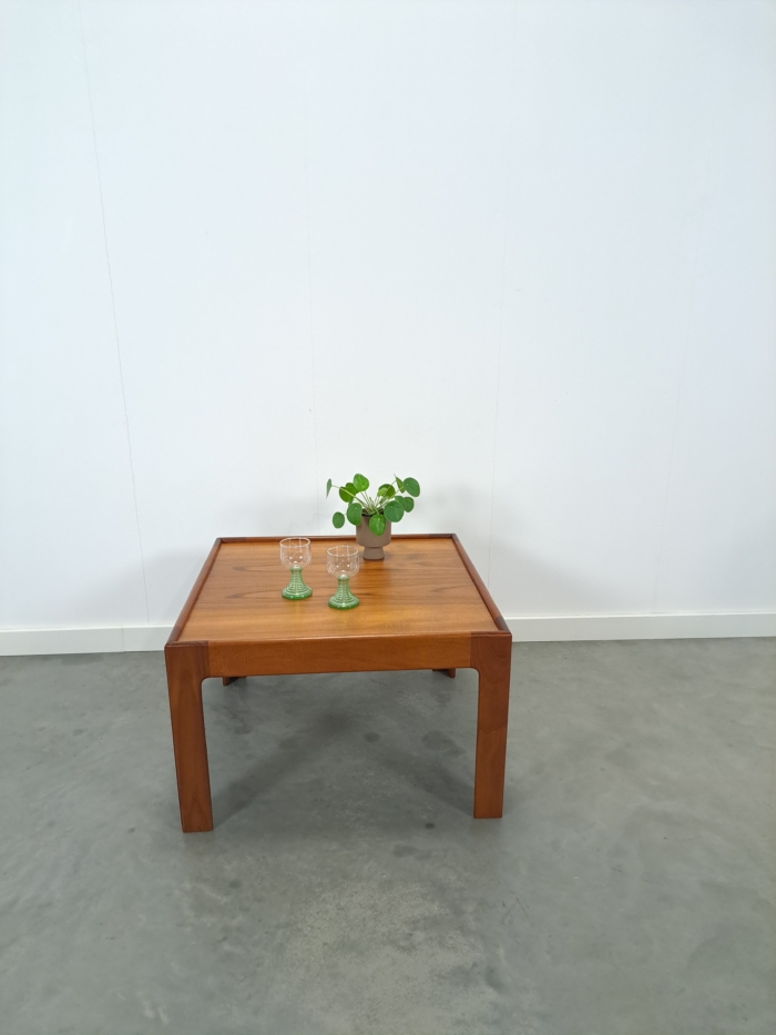 Vintage Deens teak design salontafel N. Eilersen, tafel
