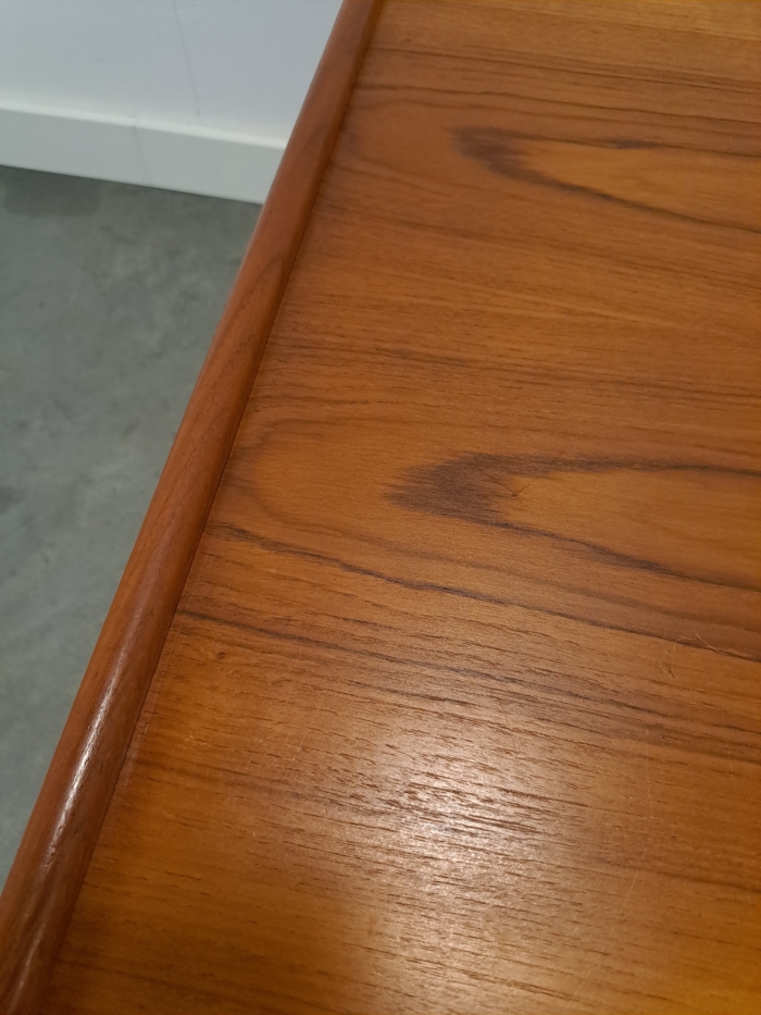 Vintage Deens teak design salontafel N. Eilersen, tafel