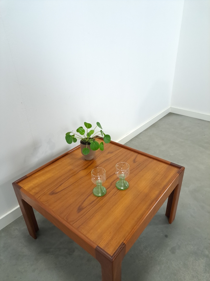 Vintage Deens teak design salontafel N. Eilersen, tafel
