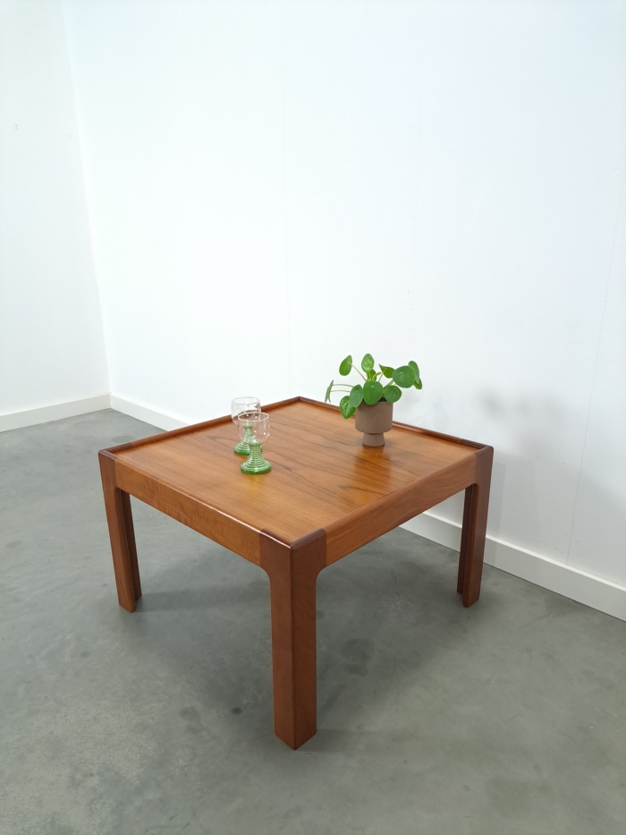 Vintage Deens teak design salontafel N. Eilersen, tafel