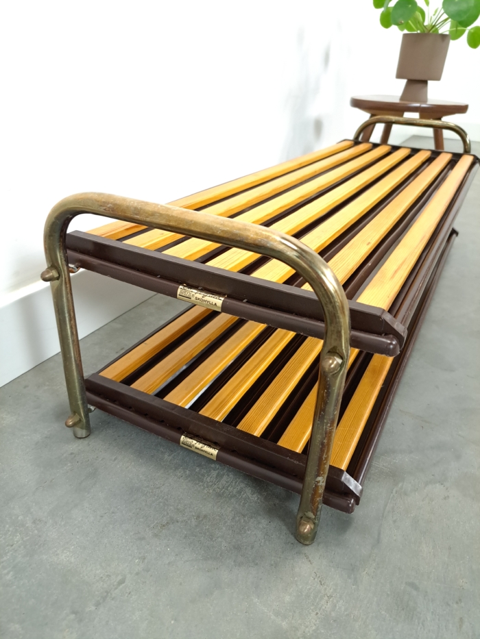 Vintage design schoenenrek uit Zweden, schoenenkast