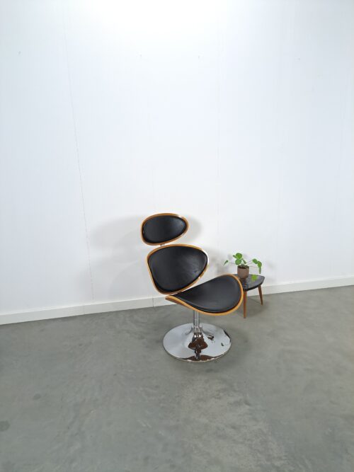 Dan-Form Curve loungestoel, draaifauteuil Denemarken